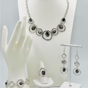 5 piece necklace set.